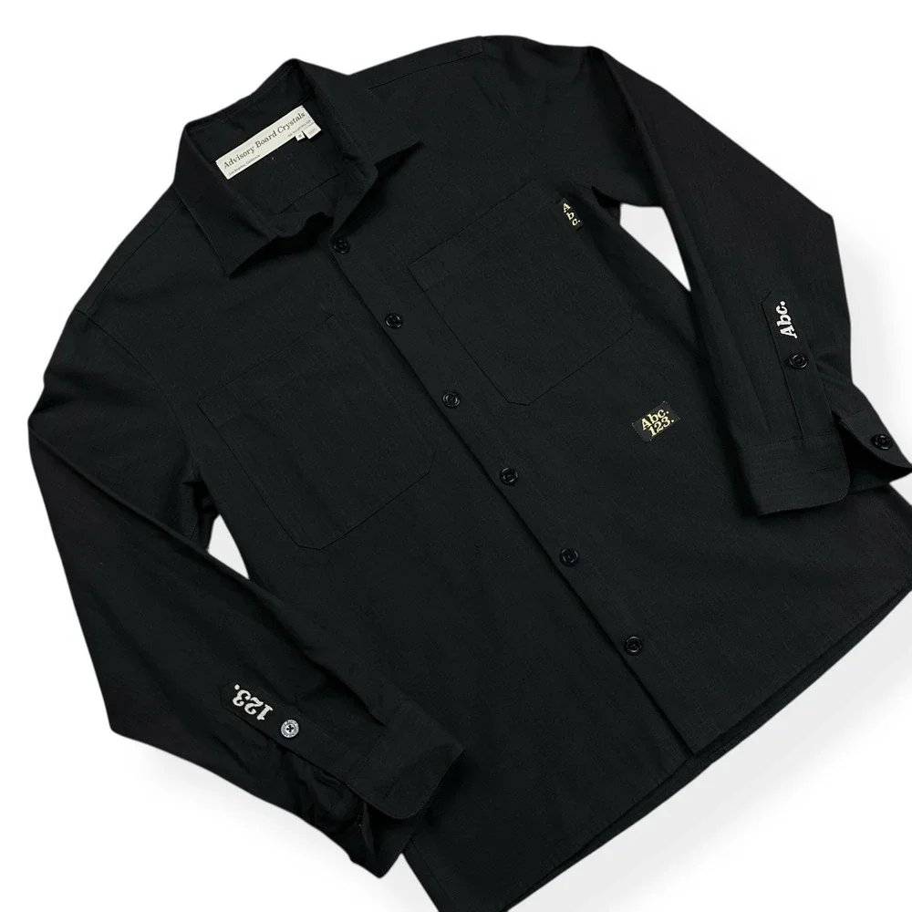 Advisory Board Crystals Cotton Ripstop Studio Chore Work Shirt Jacket Anthracite